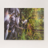 Gentle Waterfall Woodland Brook Puzzle (Horizontal)
