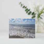 Gentle Waves of Oak Island Postcard von Dragonfly Postkarte (Stehend Vorderseite)