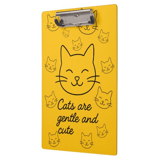 Gentle Whiskers Klemmbrett (Links)