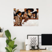 Gentleman, American Advertisement by Leyendecker Poster (Heimbüro)