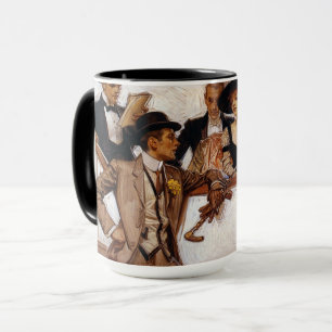 Gentleman, American Advertisement by Leyendecker Tasse