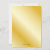 Gentleman Baby Shower Einladung (Rückseite)