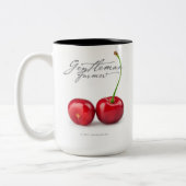 Gentleman Bauer 15 oz. Tasse des Kaffees (Kirsche) (Links)