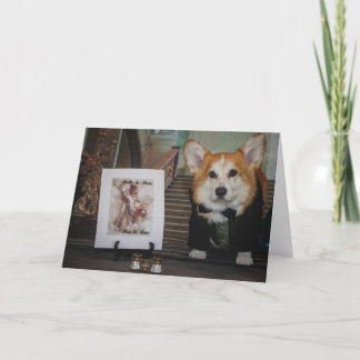 Gentleman Bru Hummeln leer Karte