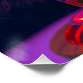 Gentleman Cat Drinking Whiskey | Funny Bar Poster (Ecke)