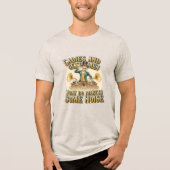 Gentleman DJ ‘Make Some Noise’ Steampunk Party Tri-Blend Shirt (Vorderseite)