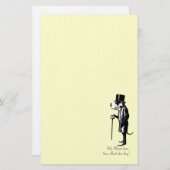 Gentleman Dog Briefpapier (Vorne/Hinten)