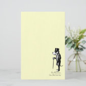 Gentleman Dog Briefpapier (Stehend Vorderseite)