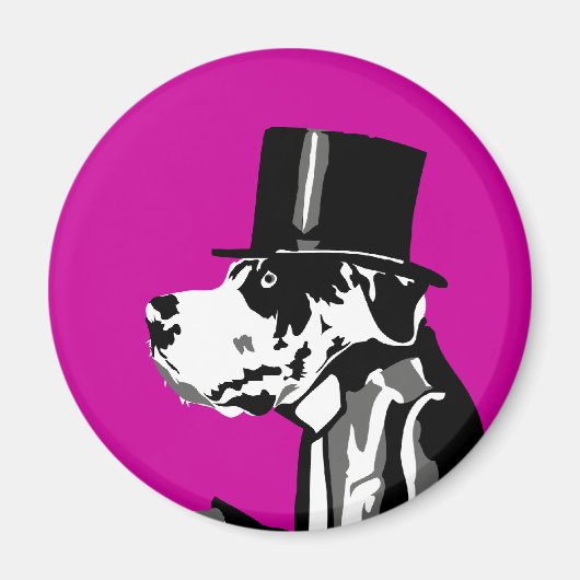 Gentleman Dog Magnet (Vorne)