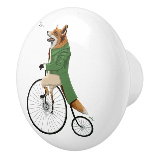 Gentleman Fox Jagd-Libelle Keramikknauf (Rechts)