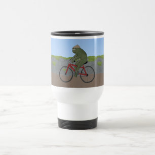 Gentleman Frog auf einer Tasse