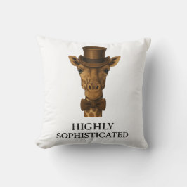 Gentleman Giraffe - Das hochausgeklügelte Kissen