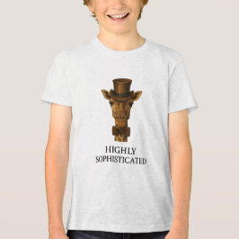 Gentleman Giraffe - Das hochausgeklügelte Tri-Blend Shirt