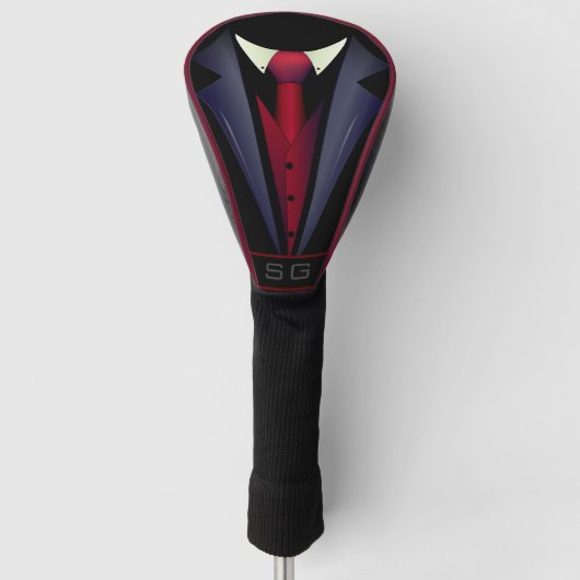 Gentleman Golfer Golf Head Cover Headcover (Vorderseite)