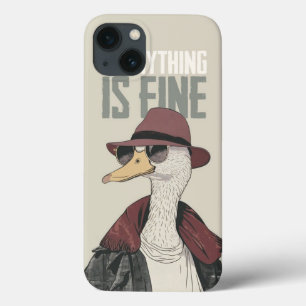 Gentleman Goose: Retro-"Alles ist in Ordnung"-Kuns Case-Mate iPhone Hülle