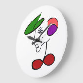 Gentleman Große Wanduhr (Winkel)