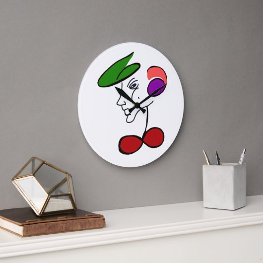 Gentleman Große Wanduhr (Büro)