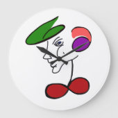 Gentleman Große Wanduhr (Vorderseite)