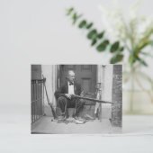 Gentleman Gunslinger, 1927 Postkarte (Stehend Vorderseite)