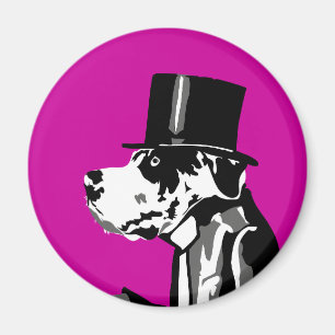 Gentleman Hund Magnet
