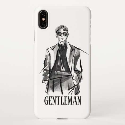 Gentleman iPhone Hülle (Rückseite)