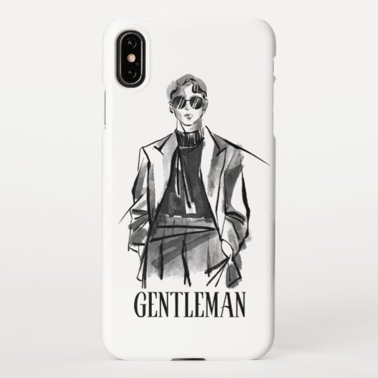 Gentleman iPhone Hülle (Rückseite)