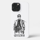 Gentleman iPhone Hülle (Rückseite)