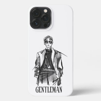 Gentleman iPhone 13 Pro Max Hülle