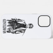 Gentleman iPhone Hülle (Rückseite (Horizontal))