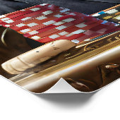 Gentleman Kitty, Extravagante Katze, die Poker spi Poster (Ecke)