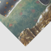 Gentleman Kitty, Extravagante Katze, die Poker spi Seidenpapier (Detail)