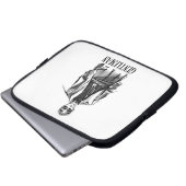 Gentleman Laptopschutzhülle (Vorne Knopf)