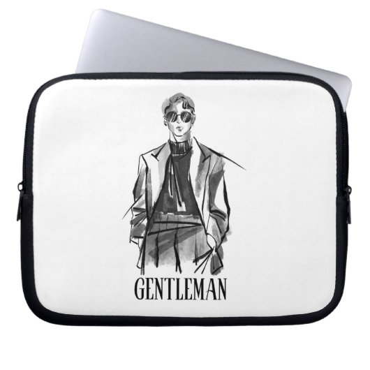 Gentleman Laptopschutzhülle (Vorderseite)