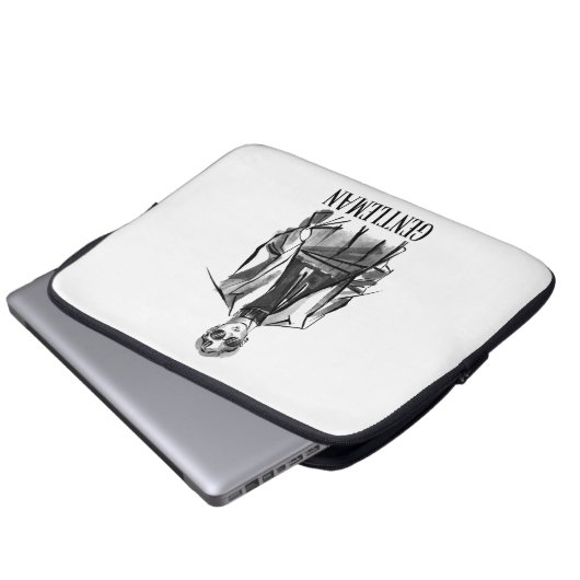 Gentleman Laptopschutzhülle (Vorne Knopf)