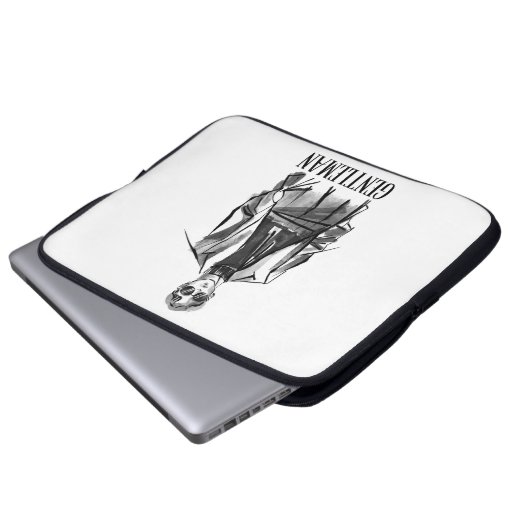 Gentleman Laptopschutzhülle (Vorne Knopf)