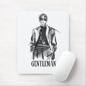 Gentleman Mousepad (Mit Mouse)
