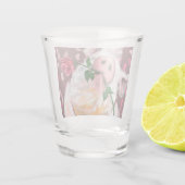 Gentleman Pig - Romantik - Funny Schnapsglas (Rückseite)