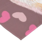 Gentleman Pig Tablecloth Romantic Funny Tischdecke (Schrägansicht)