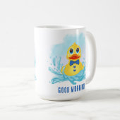 Gentleman Rubber Duck Coffee Tasse (VorderseiteRechts)