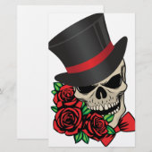 Gentleman Skull Briefpapier (Vorne/Hinten)