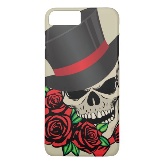 Gentleman Skull Case-Mate iPhone Hülle (Rückseite)