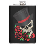 Gentleman Skull Flachmann (Vorderseite)