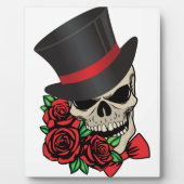 Gentleman Skull Fotoplatte (Vorderseite)