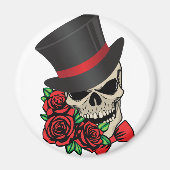 Gentleman Skull Magnet (Vorne)