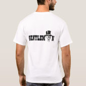 Gentleman Skull mit Top Hat Design (Rückseite)