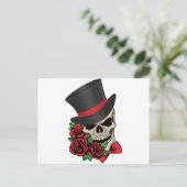 Gentleman Skull Postkarte (Stehend Vorderseite)