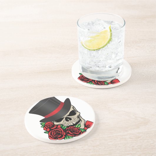 Gentleman Skull Untersetzer (Seite)