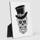Gentleman Sugar Skull-01 Fotoplatte (Seite)