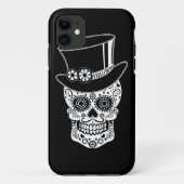 Gentleman Sugar Skull Case-Mate iPhone Hülle (Rückseite)