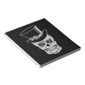 Gentleman Sugar Skull Notizblock (angewinkelt)